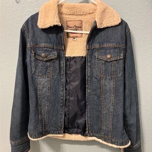 Steve & Barry's Cream Sherpa Jacket